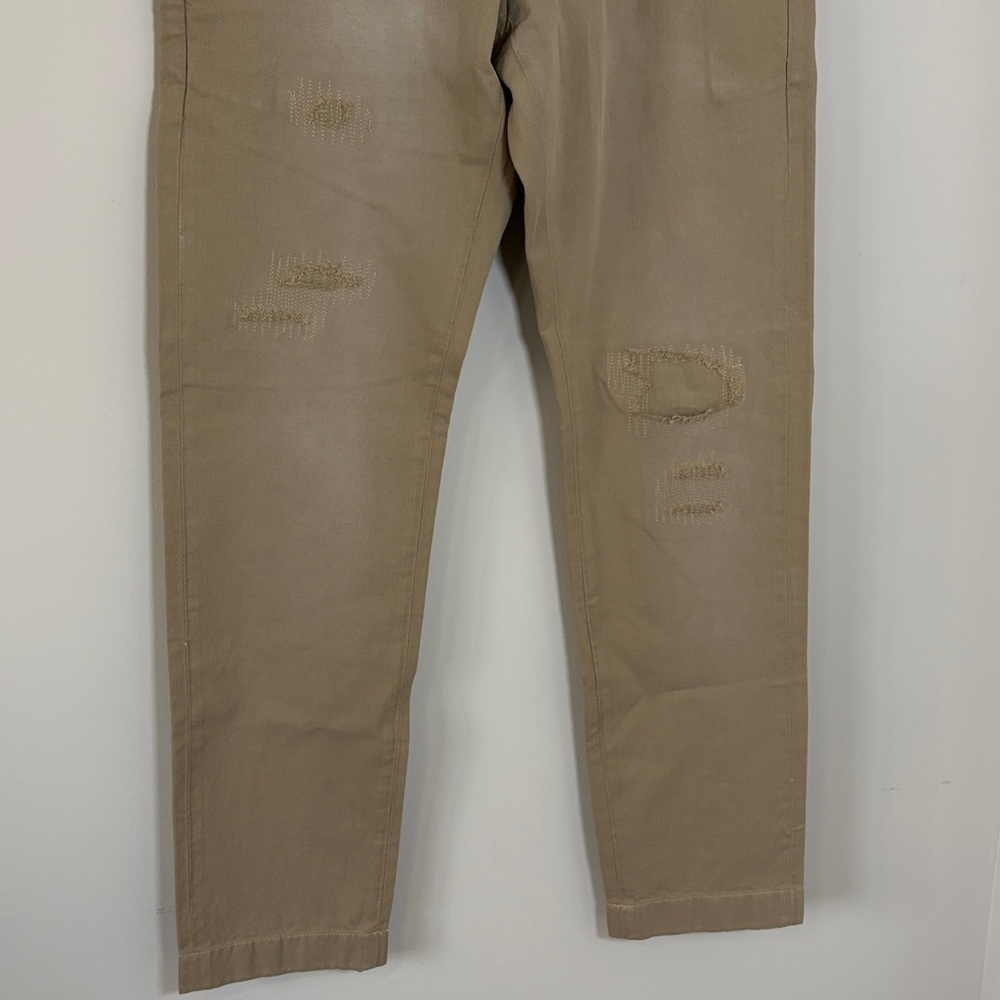 Todd Snyder Patch and Repair Selvedge Chino Khaki Japan Mens Sz 32/34 NEW - Picture 5 of 13
